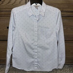 H&M Pocket Shirt with Red Hearts